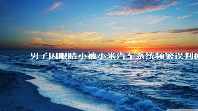男子因眼睛小被小米汽车系统频繁误判疲劳驾驶，一路提醒20多次，这是智能汽车通病吗？怎么解决该 bug？